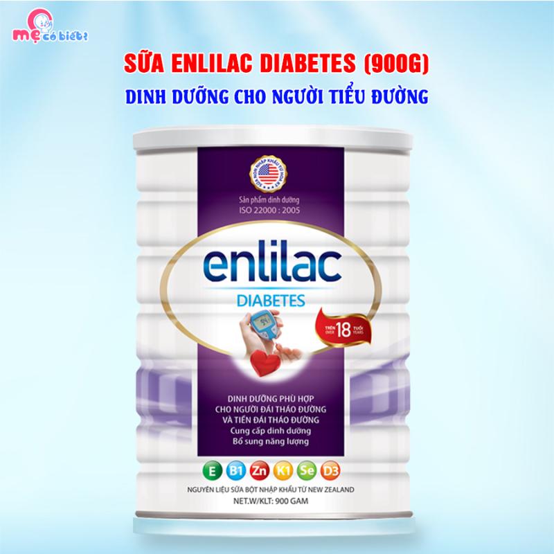 Enlilac Diabetes 900g - Sữa dành cho người tiểu đường, đái tháo đường