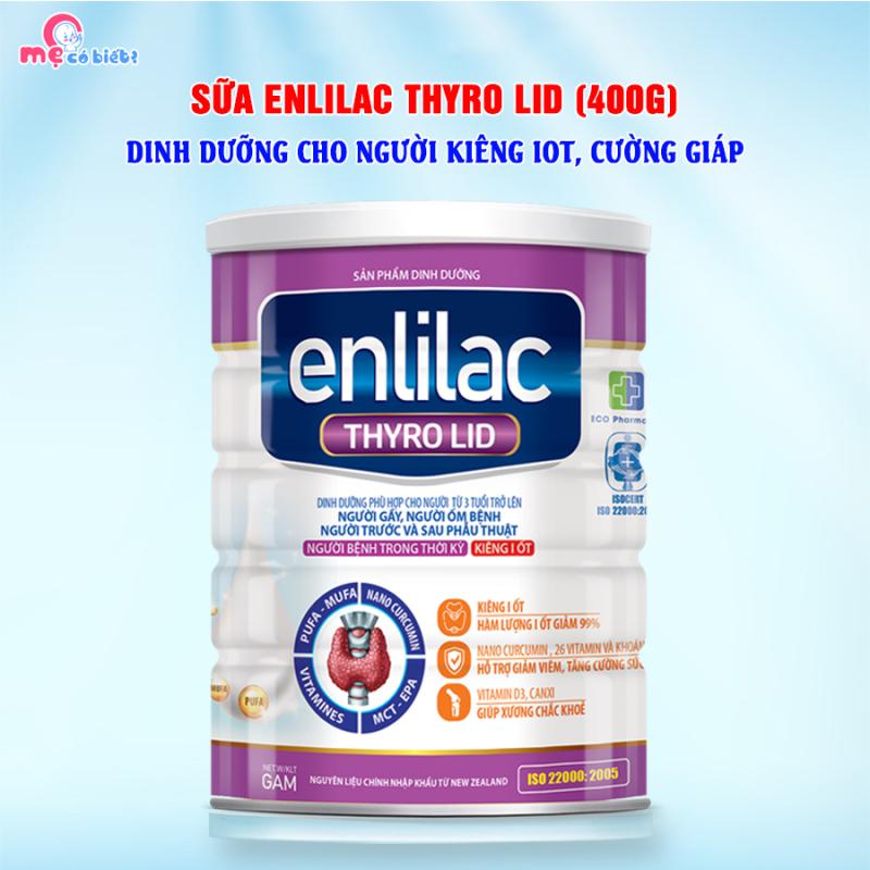 Enlilac Thyro LID 400g - Dinh dưỡng cho người chế độ ăn kiêng iod
