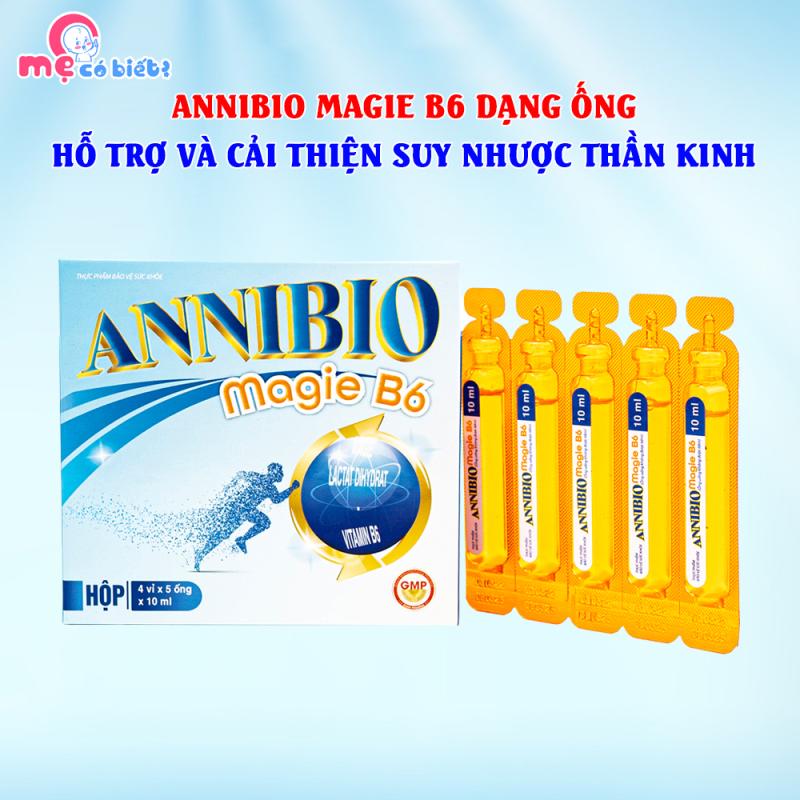 Annibio magie b6 - Hỗ trợ cải thiện suy nhược thần kinh, giảm lo lắng