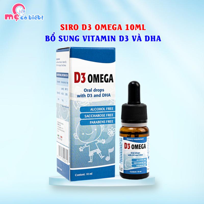Siro D3 Omega - Hỗ trợ phát triển chiều cao và trí não cho trẻ