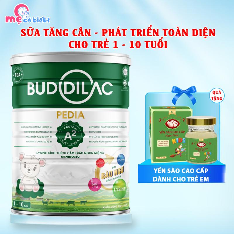 Buddilac Pedia - Sữa phát triển toàn diện cho bé 1 - 10 tuổi